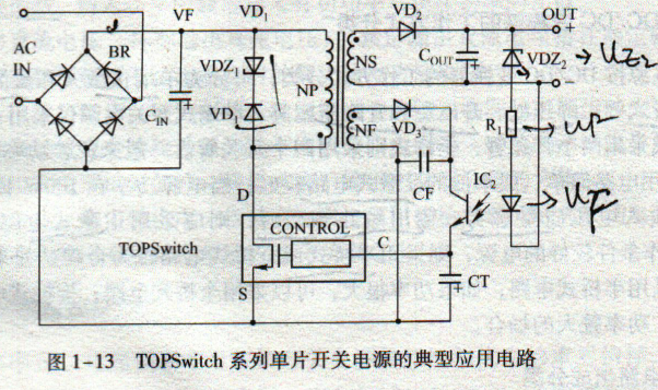 單片開(kāi)關(guān)電源