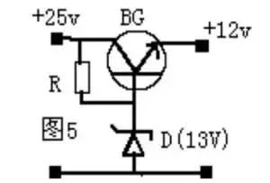 穩(wěn)壓二極管的應用電路
